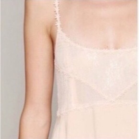 RARE Free People Pieced Together Mini Slip Dress| Boho Indie Sleaze Fairy Grunge - Picture 3 of 16